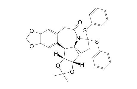 5H-[1,3]Dioxolo[4,5-h]-1,3-dioxolo[4,5]cyclopenta[1,2-a]pyrrolo[2,1-b][3]benzazepine, cephalotaxine deriv.