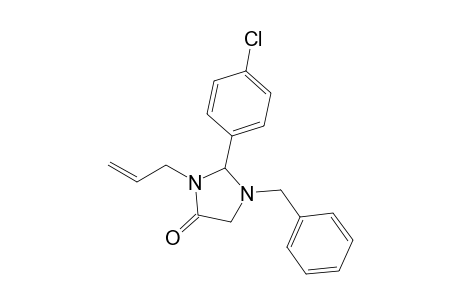 3-Allyl-1-benzyl-2-(4-chlorophenyl)imidazolidin-4-one