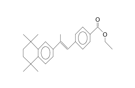 trans-1-(4-Ethoxycarbonyl-phenyl)-2-(5,5,8,8-tetramethyl-5,6,7,8-tetrahydro-2-naphthyl)-propene