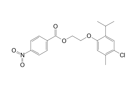 2-(6-chlorothymyloxy)ethanol, p-nitrobenzoate