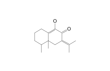 (4ar,5S)-1-Hydroxy-4A,5-dimethyl-3-(propan-2-ylidene)-4,4A,5,6,7,8-hexahydronaphthalen-2(3H)-one