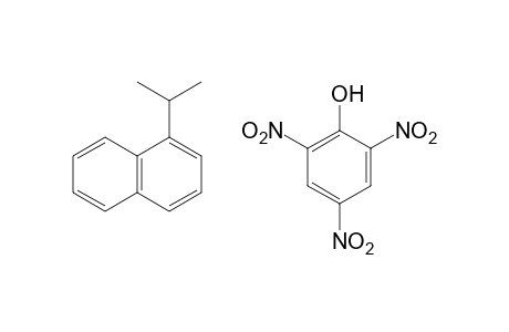 1-isopropylnaphthalene, monopicrate