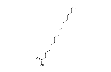 ACETIC ACID, /DODECYLTHIO/-,