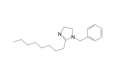 1H-Imidazole, 4,5-dihydro-2-octyl-1-(phenylmethyl)-