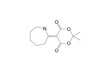 hexahydro-2H-azepine-delta^2,alpha-malonic acid, cyclic isopropylidene ester