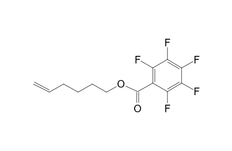 hex-5-en-1-yl 2,3,4,5,6-Pentafluorobenzoate