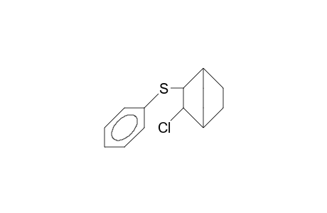 endo-3-Chlor-exo-2-phenylthio-bicyclo-[2.2.2]-octan