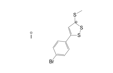 3-(Methylthio)-5-(4'-bromophenyl)-3H-1,2-dithiolium iodide