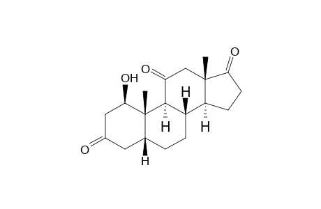 1β-hydroxy-5β-androstane-3,11,17-trione