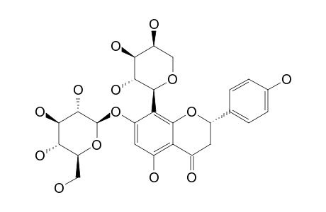 8-C-ALPHA-L-ARABINOPYRANOSYL-7-O-BETA-D-GLUCOPYRANOSYLNARINGENIN