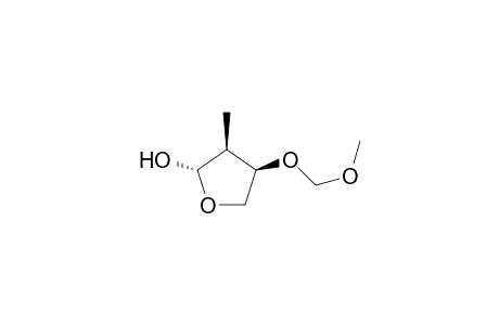 2-Furanol, tetrahydro-4-(methoxymethoxy)-3-methyl-, (2.alpha.,3.beta.,4.beta.)-(.+-.)-