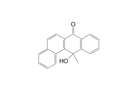 Benz[a]anthracen-7(12H)-one, 12-hydroxy-12-methyl-