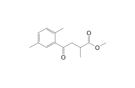 Propionic acid, 3-(2,5-dimethylbenzoyl)-2-methyl-, methyl ester