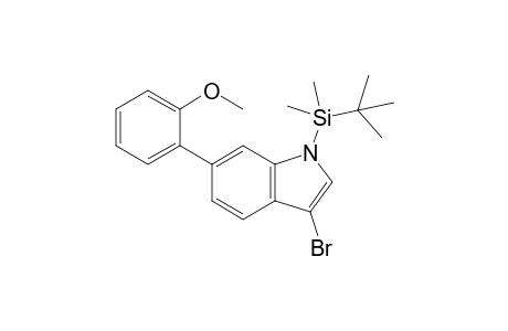 [3-bromanyl-6-(2-methoxyphenyl)indol-1-yl]-tert-butyl-dimethyl-silane