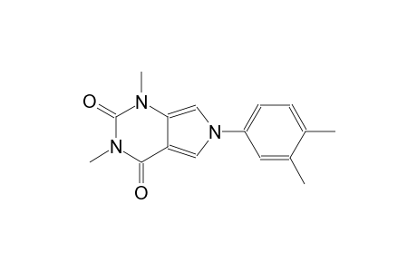 6-(3,4-dimethylphenyl)-1,3-dimethyl-1H-pyrrolo[3,4-d]pyrimidine-2,4(3H,6H)-dione