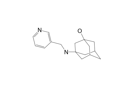 3-[(Pyridin-3-ylmethyl)amino]adamantan-1-ol