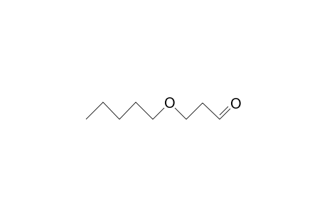 Propanal, 3-(pentyloxy)-; propionaldehyde, 3-(pentyloxy)-