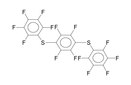 1,4-BIS(PENTAFLUOROPHENYLTHIO)-2,3,5,6-TETRAFLUOROBENZENE