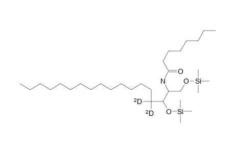 1,3-bis[(Trimethylsilyl)oxy]-2-(N-octanoylamino)-4,4-dideuteriooctadecane