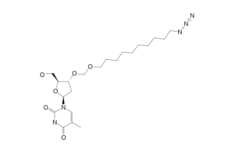 3'-O-(OMEGA-AZIDODECANOXYMETHYL)-THYMIDINE