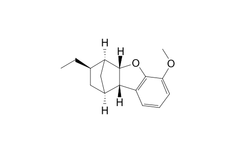 (1S,3R,4S,4aS,9bS)-3-ethyl-6-methoxy-1,2,3,4,4a,9b-hexahydro-1,4-methanodibenzo[b,d]furan