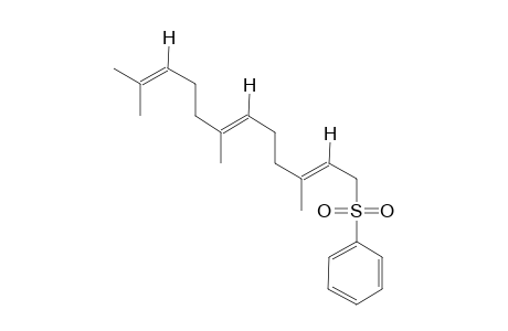 (2E,6E)-Farnesyl-phenylsulfone