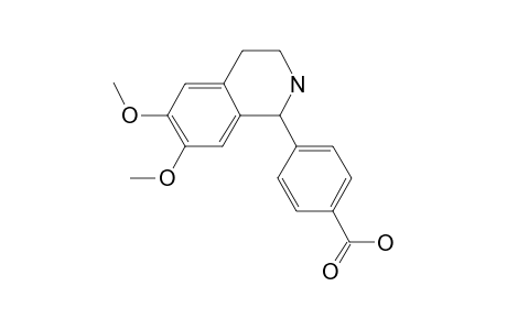 Benzoic acid, 4-(1,2,3,4-tetrahydro-6,7-dimethoxy-2-isoquinolinyl)-