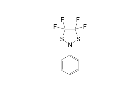 4,4,5,5-Tetrafluoro-2-phenyl-1,3,2-dithiazolidine