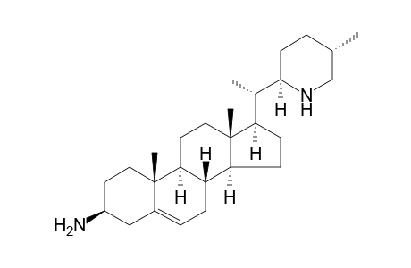 3-BETA-AMINO-22,26-EPIMINOCHOLEST-5-ENE;SARACHINE