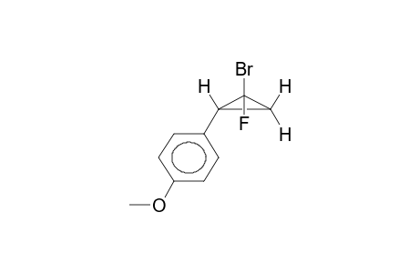 ANTI-1-BROMO-1-FLUORO-2-(4-METHOXYPHENYL)CYCLOPROPANE