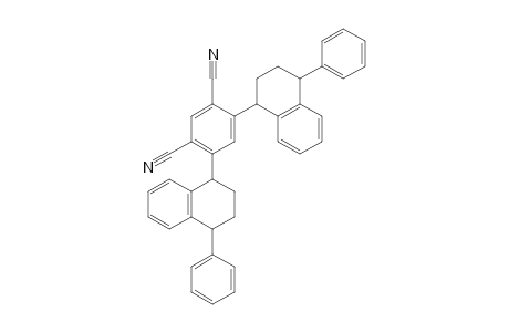 2,4-Di(4-phenyl-1,2,3,4-tetrahydro-1-naphthyl)-1,5-benzenedicarbonitrile