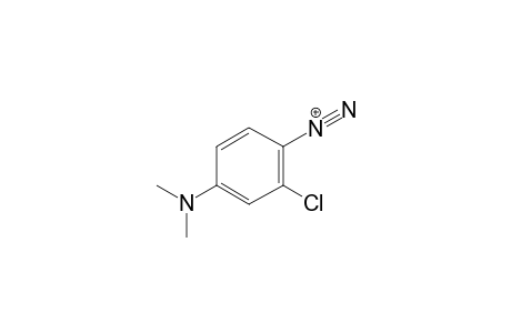 2-chloro-4-dimethylaminobenzenediazonium