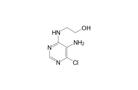 2-[(5-amino-6-chloro-4-pyrimidinyl)amino]ethanol