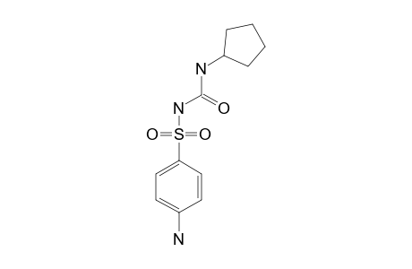 1-cyclopentyl-3-sulfanilylurea