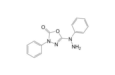 4-Phenyl-2-(phenylhydrazin-1-yl)-1,3,4-oxadiazolin-5-one