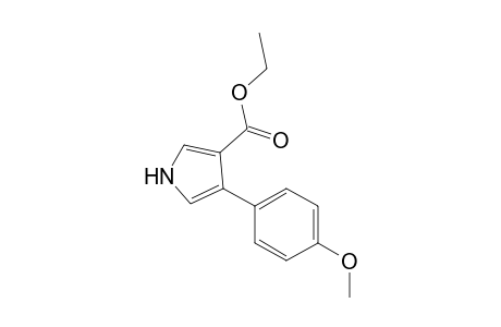 Ethyl 4-(4-methoxyphenyl)pyrrole-3-carboxylate