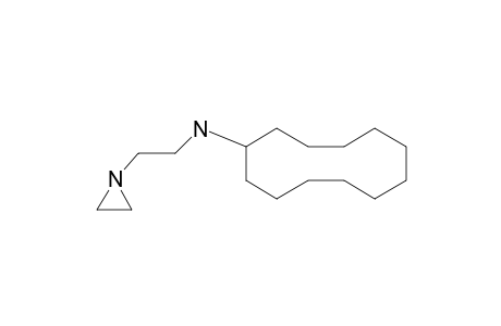 N-[2-Cyclododecylaminoethyl]aziridine