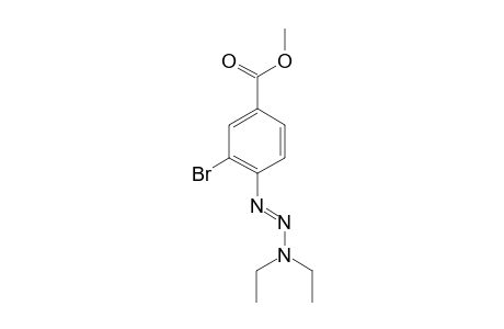 METHYL-3-BROMO-4-[(DIETHYLAMINO)-DIAZENYL]-BENZOATE