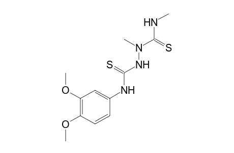 6-(3,4-dimethoxyphenyl)-1,3-dimethyl-2,5-dithiobiurea