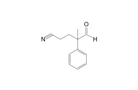 4-cyano-2-methyl-2-phenylbutyraldehyde