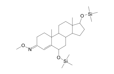 ANDROST-4-ENE-6.ALPHA.,17.BETA.-DIOL-3-ONE(3-O-METHYLOXIME-6.ALPHA.,17.BETA.-DI-TRIMETHYLSILYL ETHER)