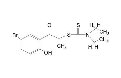 5'-bromo-2'-hydroxy-2-mercaptopropiophenone, 2-(diethyldithiocarbamate)