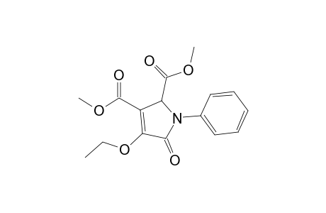 4-Ethoxy-5-keto-1-phenyl-3-pyrroline-2,3-dicarboxylic acid dimethyl ester