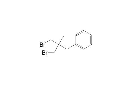 [3-Bromo-2-(bromomethyl)-2-methylpropyl]benzene