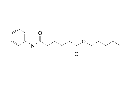 Adipic acid, monoanide, N-methyl-N-phenyl-, isohexyl ester