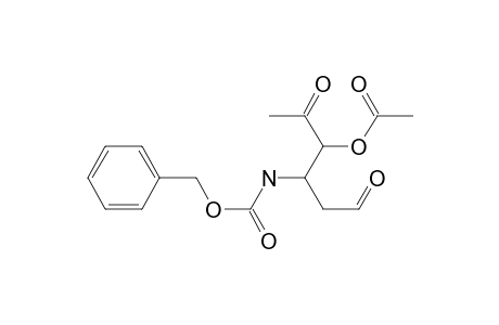 Erythro-hexos-5-ulose, 2,3,6-trideoxy-3-[[(phenylmethoxy)carbonyl]amino]-, 4-acetate