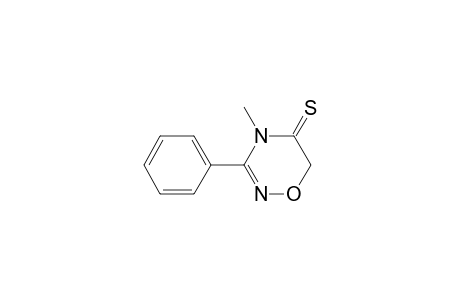 4-METHYL-3-PHENYL-1,2,4-OXADIAZIN-6(5H)-THIONE