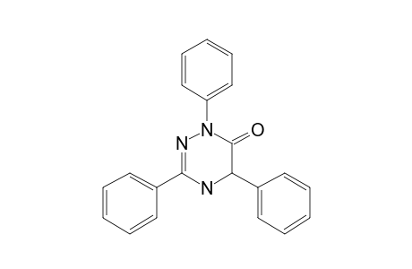 1,4,5,6-Tetrahydro-6-oxo-1,3,5-triphenyl-1,2,4-triazine