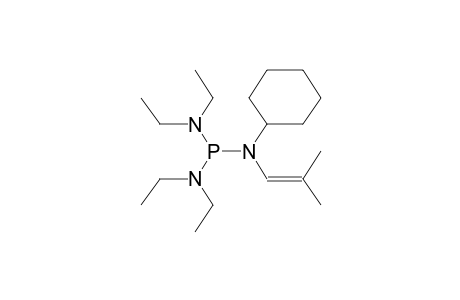 BIS(N,N-DIETHYL)-N-(2,2-DIMETHYLVINYL)-N-CYCLOHEXYLTRIAMIDOPHOSPHITE