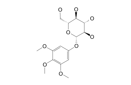 3,4,5-TRIMETHOXYPHENOL-1-O-BETA-D-GLUCOPYRANOSIDE